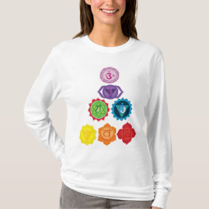 T-shirt Chakra Energy System à long manche