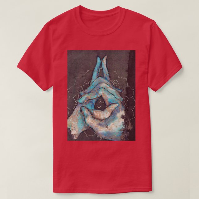 T-shirt chakra mudra (Design devant)