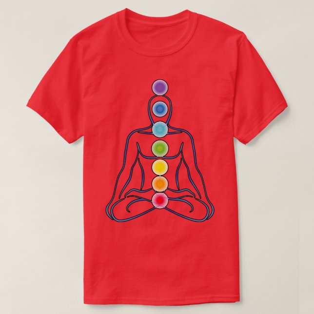 T-shirt Chakra Yoga 2 (Design devant)