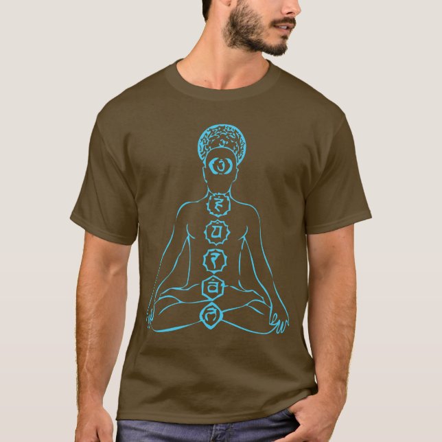 T-shirt Chakrablu (Devant)