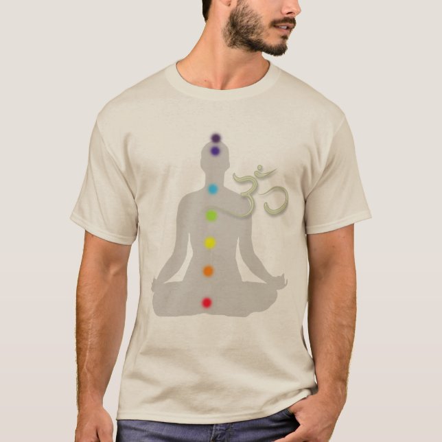 T-shirt Chakras et Om (Devant)