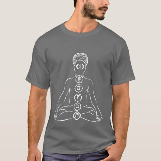 T-shirt Chakrawht (Devant)
