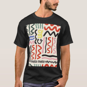 T-shirt Châle floral : Ornement Carré de la marguerite