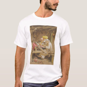 T-shirt Châles de cachemire : Tissage, 1863 (chromolitho)