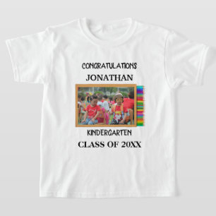 T-shirt Chalet de jardin d'enfants personnalisé