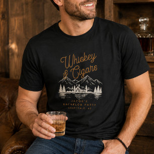 T-shirt Chalet Maison au bord d'un lac pour enterrement de