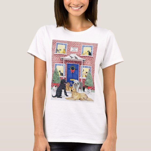 T-shirt Chaleur de Noël (Devant)