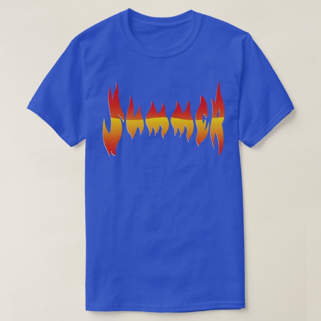 T-shirt Chaleur d'été (Design devant)