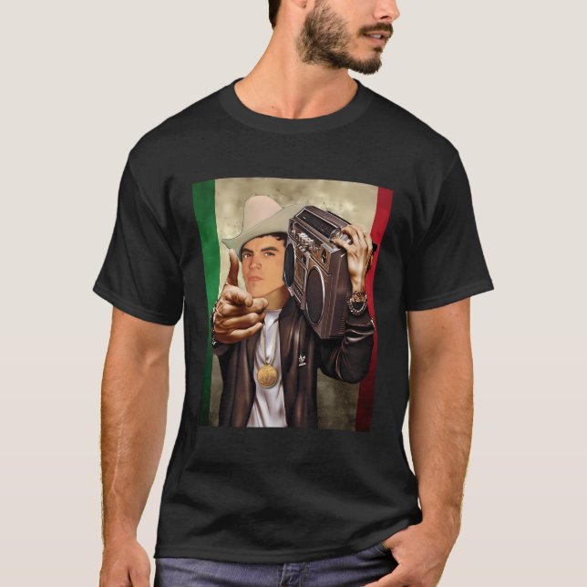 T-shirt Chalino Grabadora (Devant)