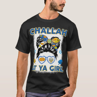 T-shirt Challah At Ya Girl Funny Chanukah Jewish Gift Hanu