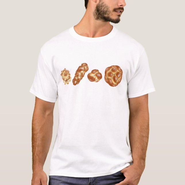 T-shirt Challah Pain Loaves (Devant)