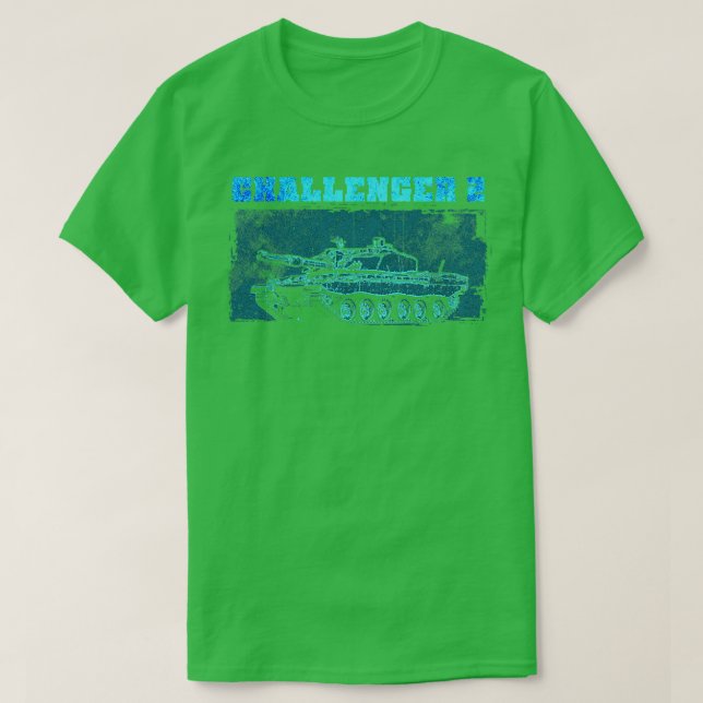 T-shirt Challenger 2 britannique 2 (Design devant)