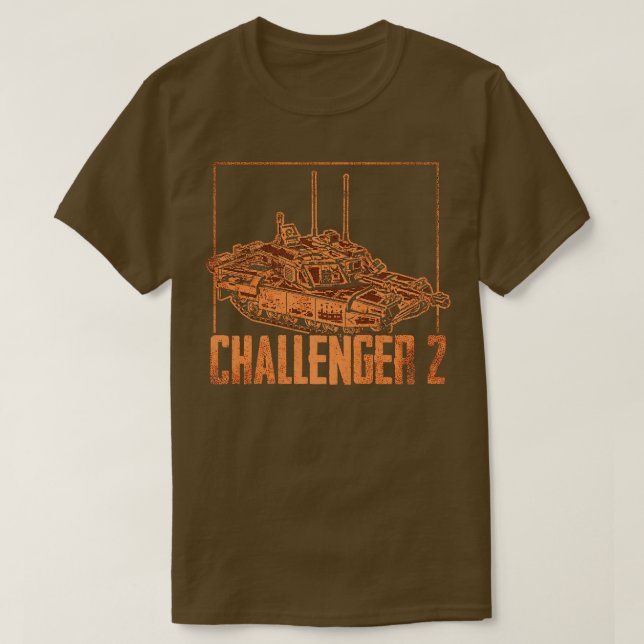 T-shirt Challenger 2 British Tank 1 (Design devant)