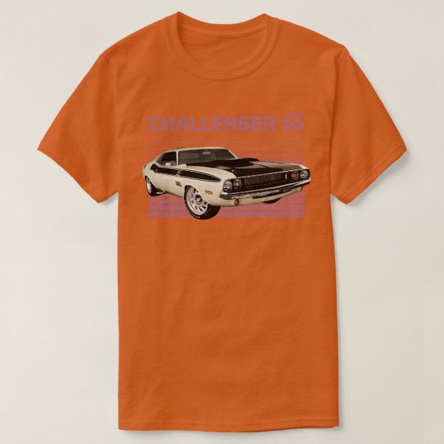 T-SHIRT CHALLENGER DE DODGE 1 (Design devant)