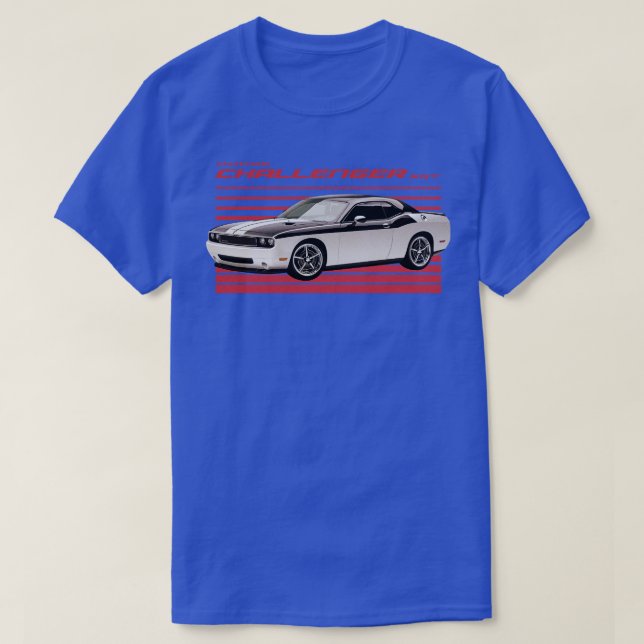 T-SHIRT CHALLENGER DE DODGE 3 (Design devant)