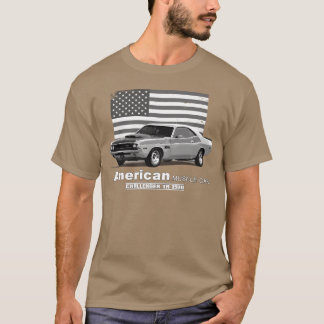 T-shirt Challengera American Muscle Car 60S 70S ami