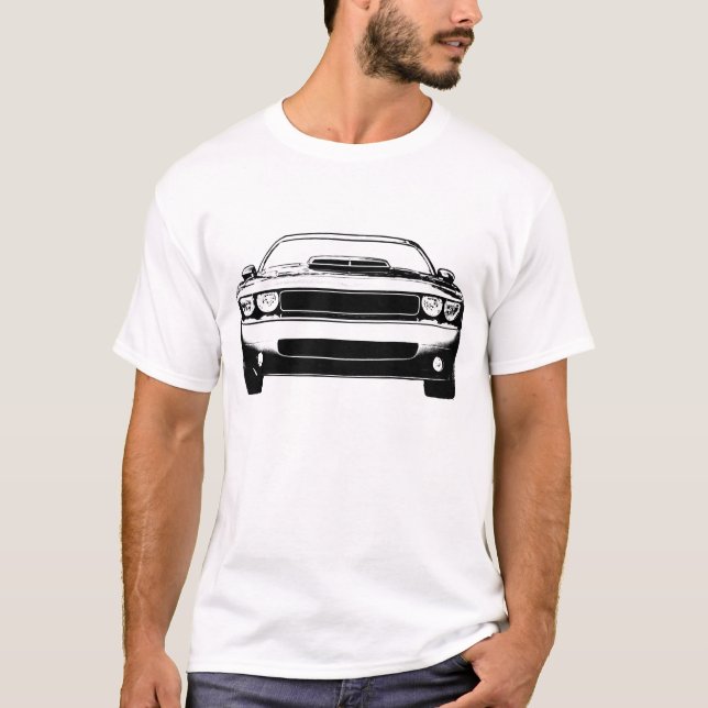 T-shirt Challengeur de Dodge (Devant)