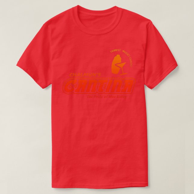 T-shirt Chalmuns Cantina (Design devant)