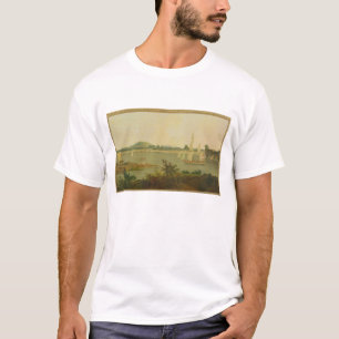 T-shirt Chaloupe naviguant en bas du Gange après le fort