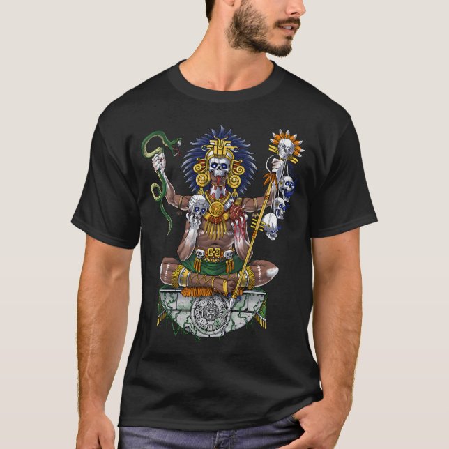 T-shirt Chaman aztèque (Devant)