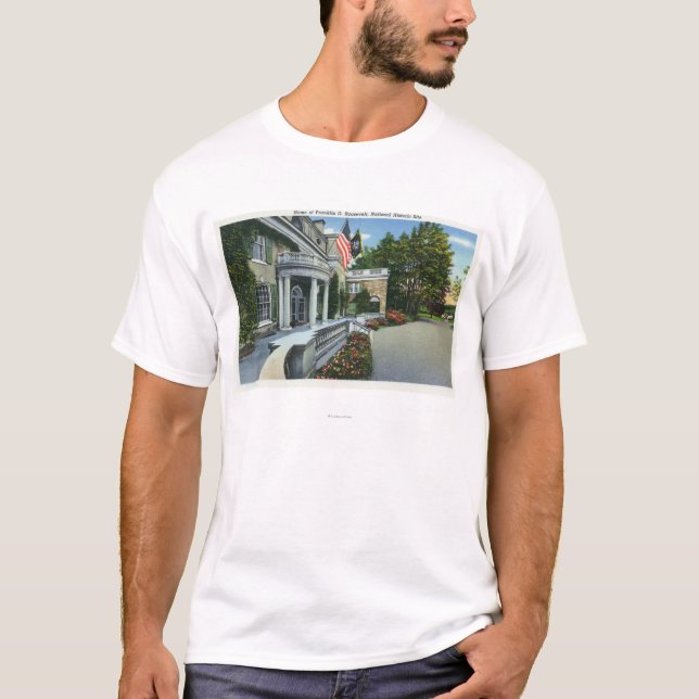 T-shirt Chambre de Franklin D Roosevelt (Devant)