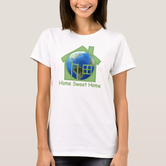 T-shirt Chambre de jour de la terre (Devant)