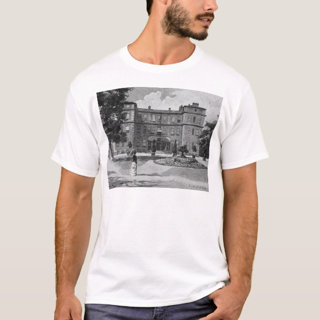 T-shirt Chambre de Marlborough, du jardin, 1863 (Devant)