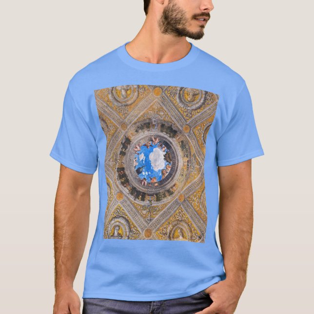T-shirt Chambre des nuptiales, plafond par Andrea Mantegna (Devant)
