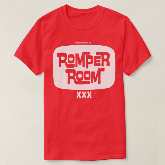 T-shirt Chambre Romper pour adultes (Design devant)