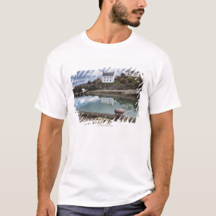 T-shirt Chambres et bateaux le long de l'eau