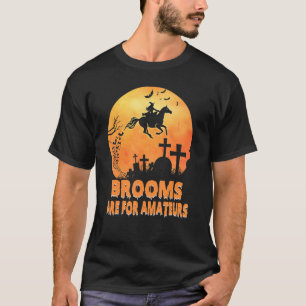 T-shirt Chambres Pour Amateurs Sorcière Équitation Hallow