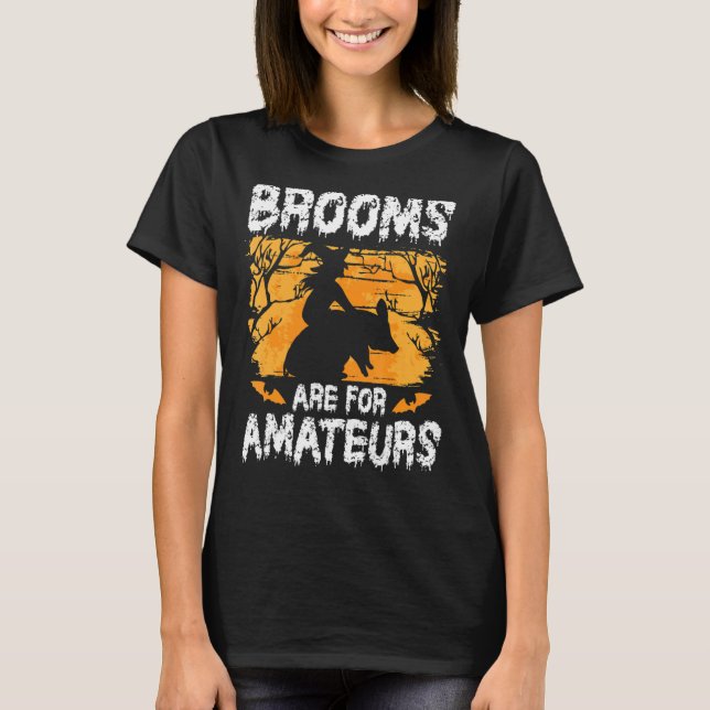T-shirt Chambres Pour Amateurs u2013 Halloween Éffrayant F (Devant)