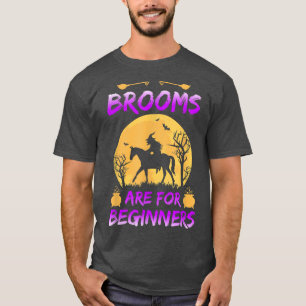 T-shirt Chambres Pour Débutants Cheval équitation Sorcière