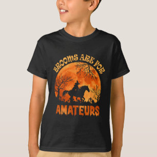 T-shirt Chambres vintage Pour Amateurs Halloween Horse Ri