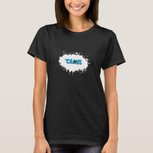 T-shirt Chameau Animal amusant Splash