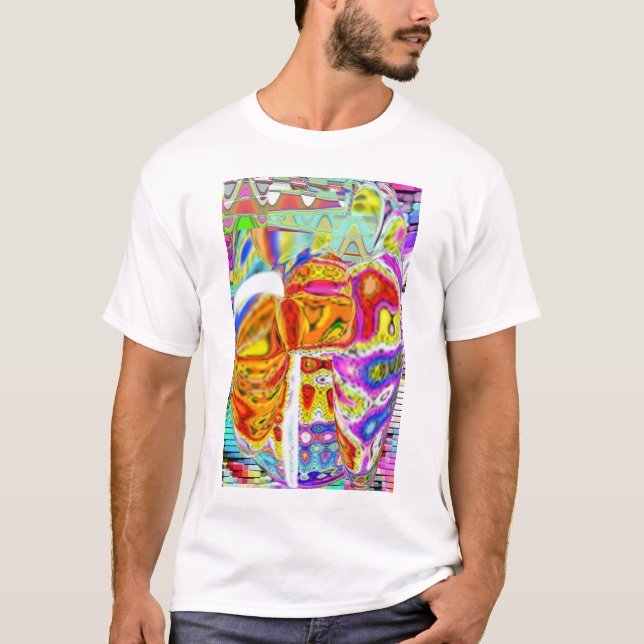 T-shirt chameau Arabe d'équitation de princesse dans (Devant)