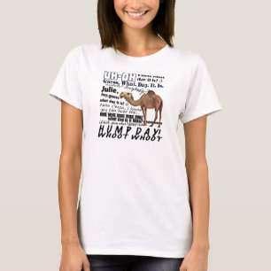 T-shirt chameau de journée en milieu de semaine