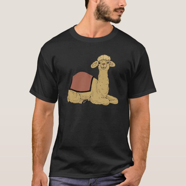 T-shirt Chameau dromadaire camel dromedary (Devant)