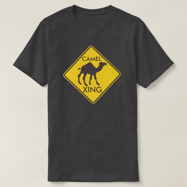 T-shirt Chameau personnalisable XING (Design devant)