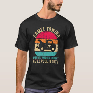 T-shirt Chameau remorquage quand il est coincé dans Hallow