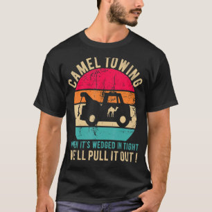 T-shirt Chameau remorquage quand il est coincé dans Hallow