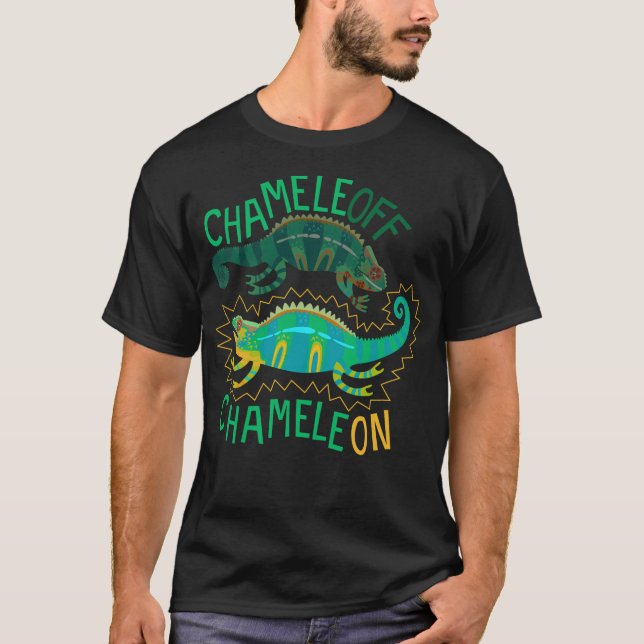 T-shirt Chameleoff Chameleon (Devant)