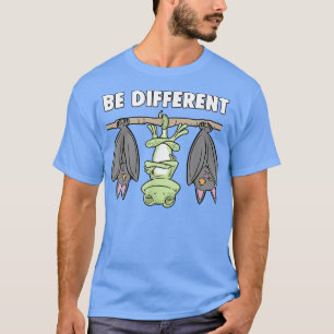 T-shirt Chameleon Bat Fairytale Be Different