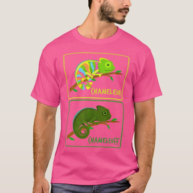 T-shirt Chameleon Chameleoff (Devant)