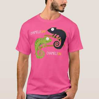T-shirt Chameleon Chameleoff I Reptile Lizard Terrarium
