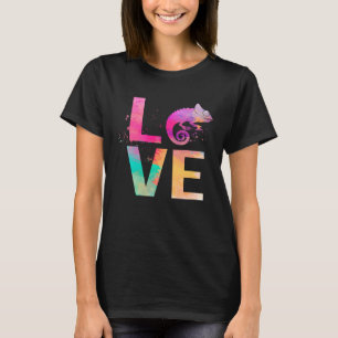 T-shirt Chameleon coloré Maman Chameleon