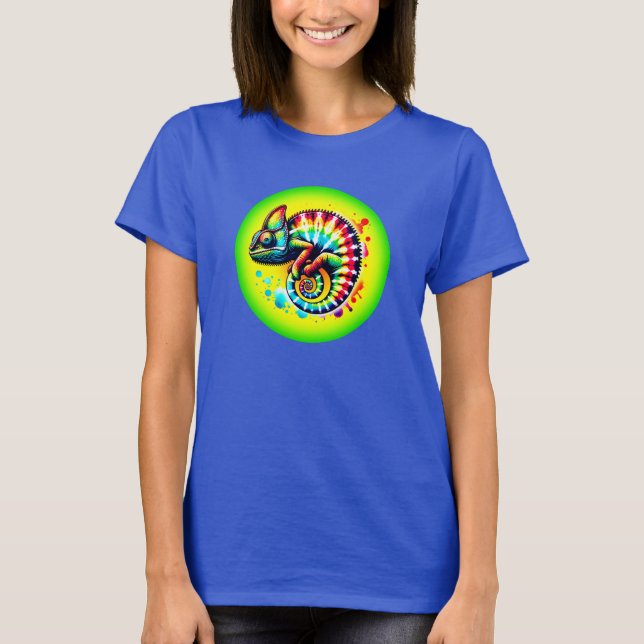 T-shirt Chameleon Cravate-Dye (Devant)