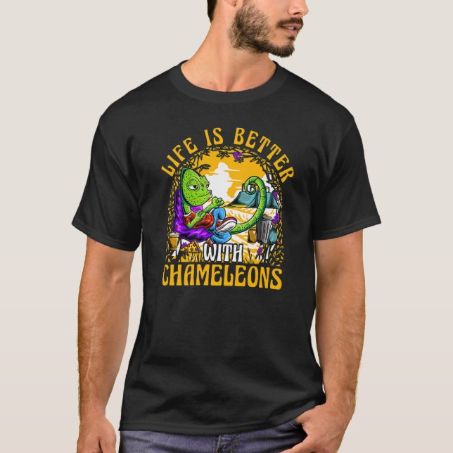 T-shirt Chameleon Dit 5 (Devant)
