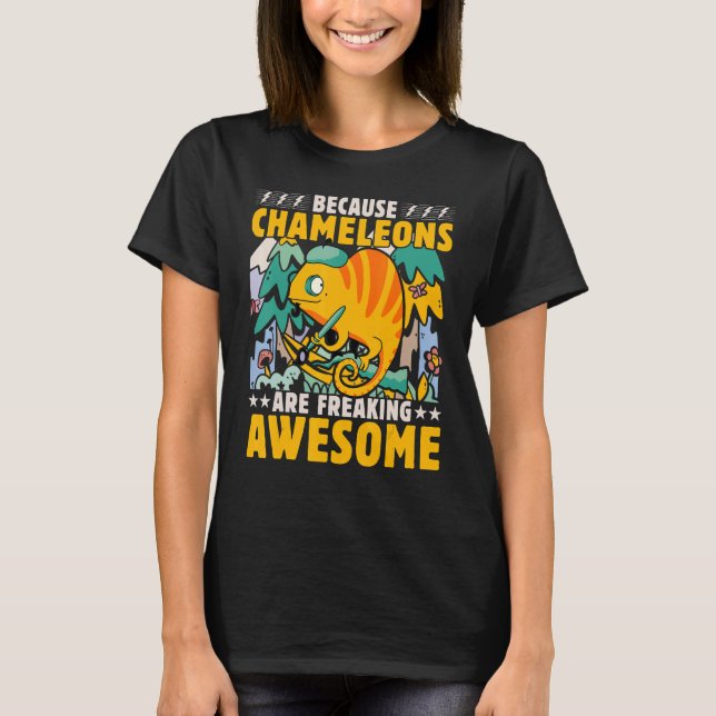 T-shirt Chameleon Dit 7 (Devant)