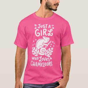 T-shirt Chameleon Lizard Reptile animal de compagnie drôle